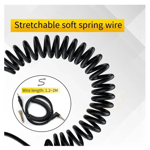 Cable Espiral 1,2m Audifonos Pioneer DJ HDJ-X5 HDJ-X7 - Imagen 6