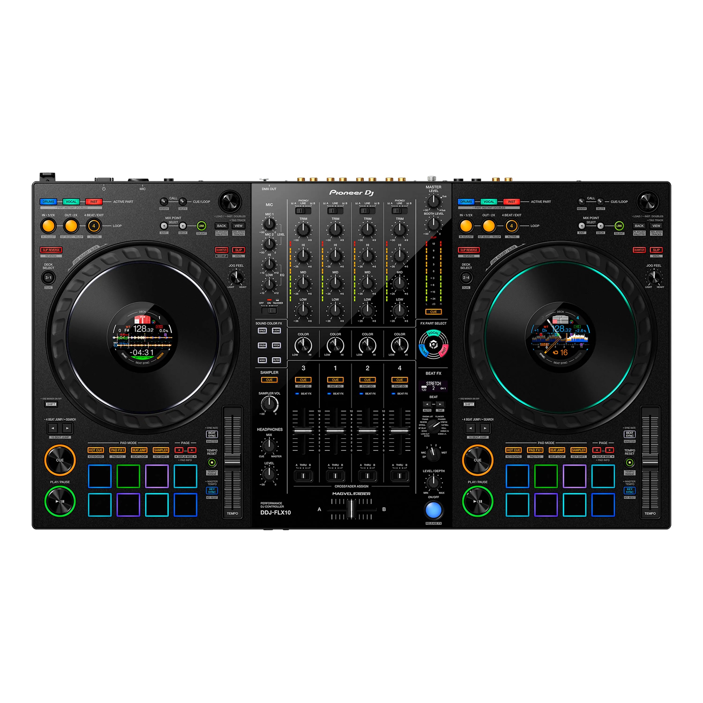 Controlador-DJ-Pioneer-DJ-DDJ-FLX10-Alpha-Theta