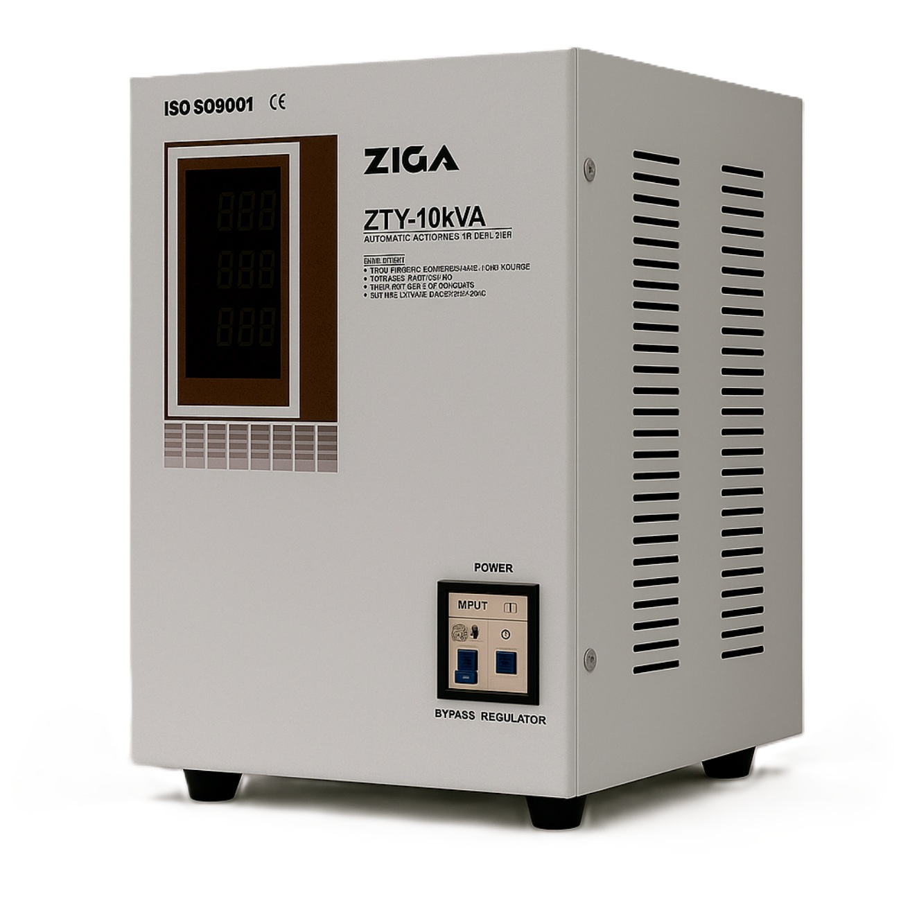 Estabilizador de Voltaje Monofásico ZTYM-10KVA 8.000W